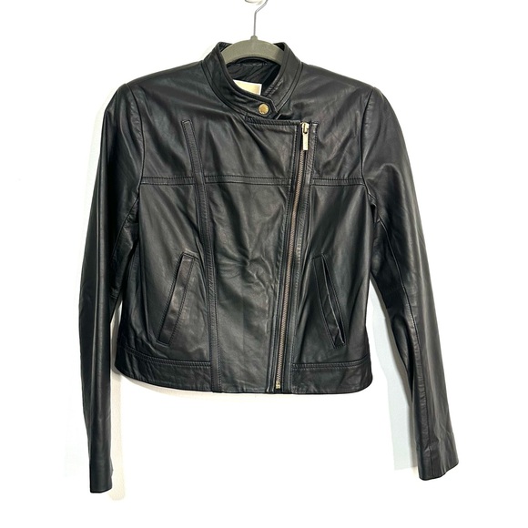 MICHAEL Michael Kors Jackets & Blazers - Michael Kors Leather Moto